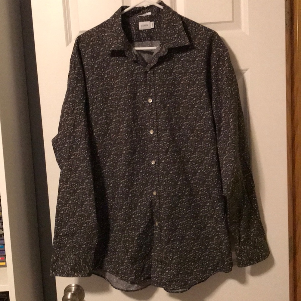 J. Crew Men’s Large Paisley Button-down shirt